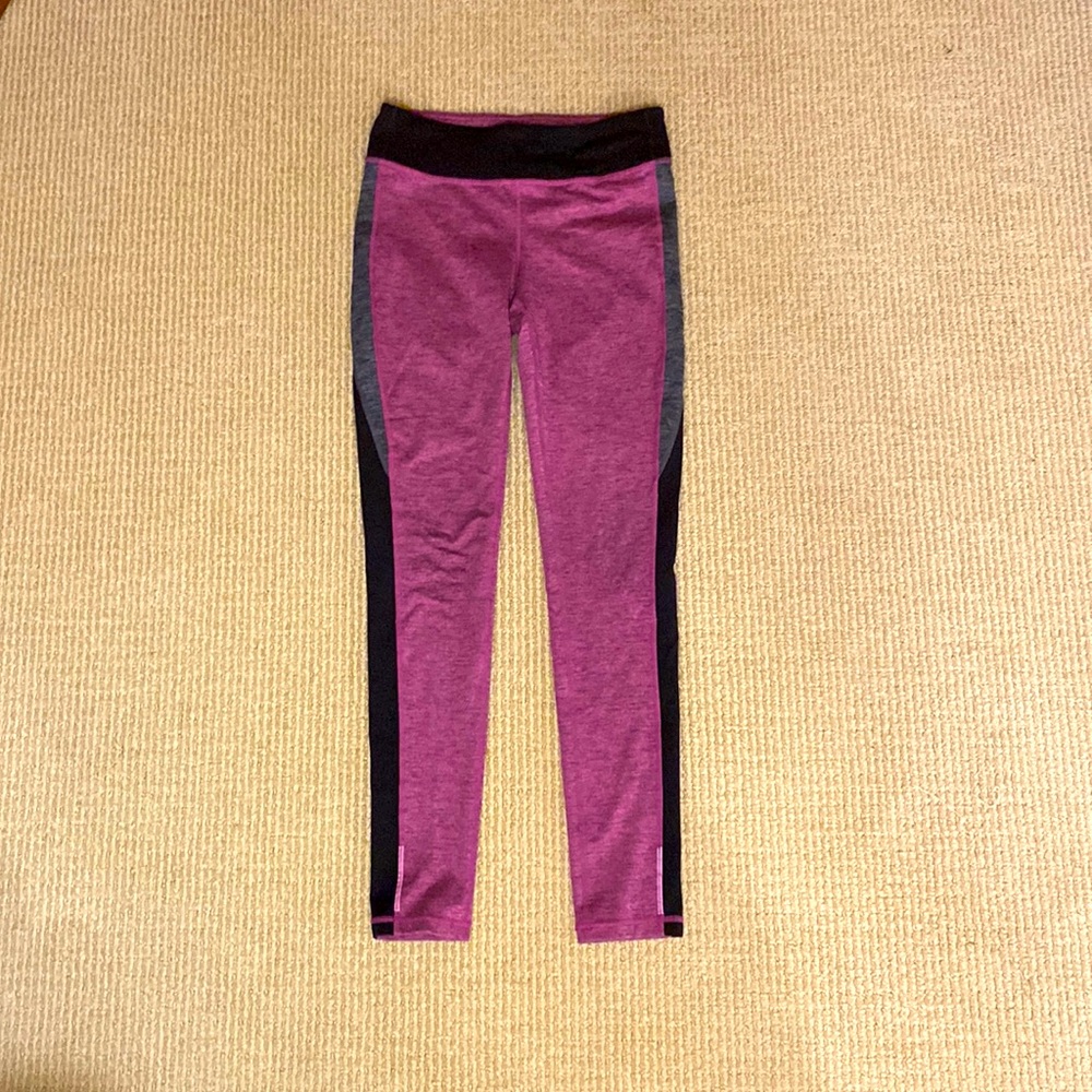Athleta Girl Size L Leggings, Purple